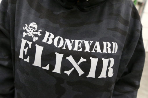 Boneyard Elixir - Black Camo Hoodie